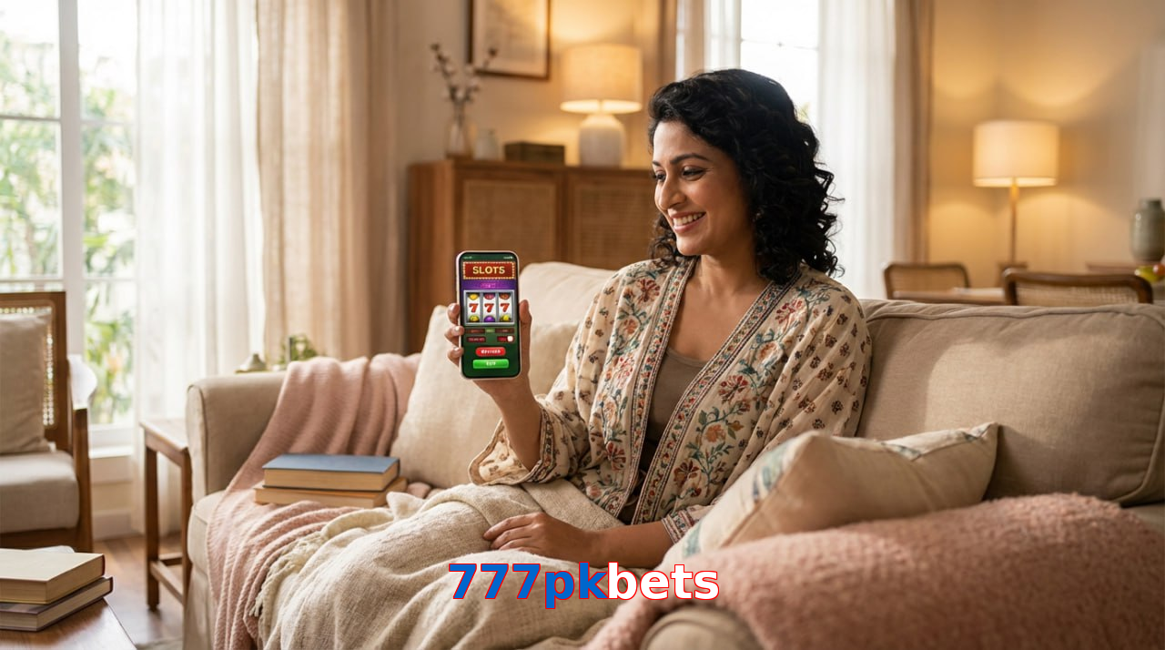 Main screen of 777Pkbets online page for PK players